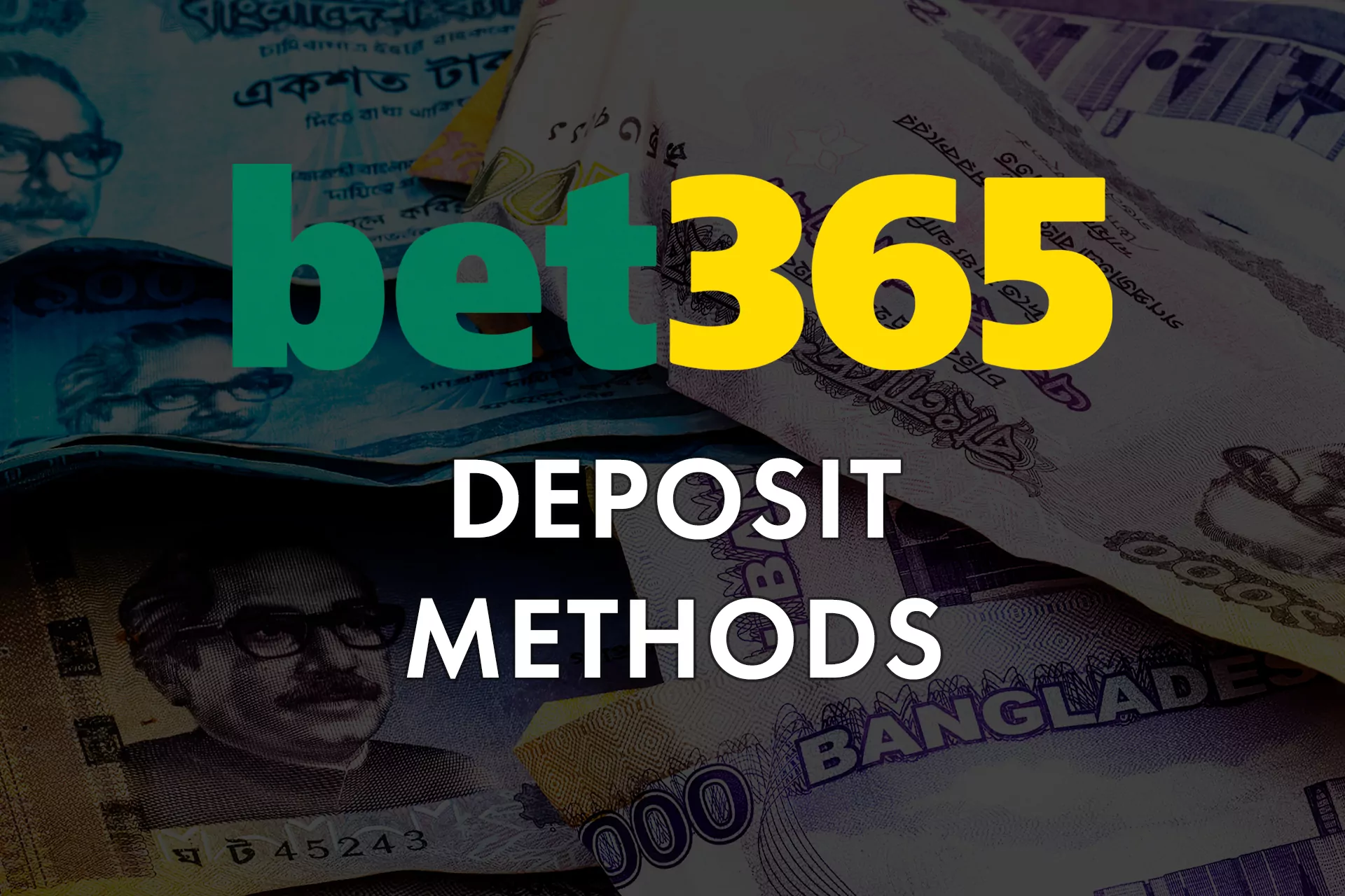 Use your bank card or e-wallet to make a deposit at bet365.