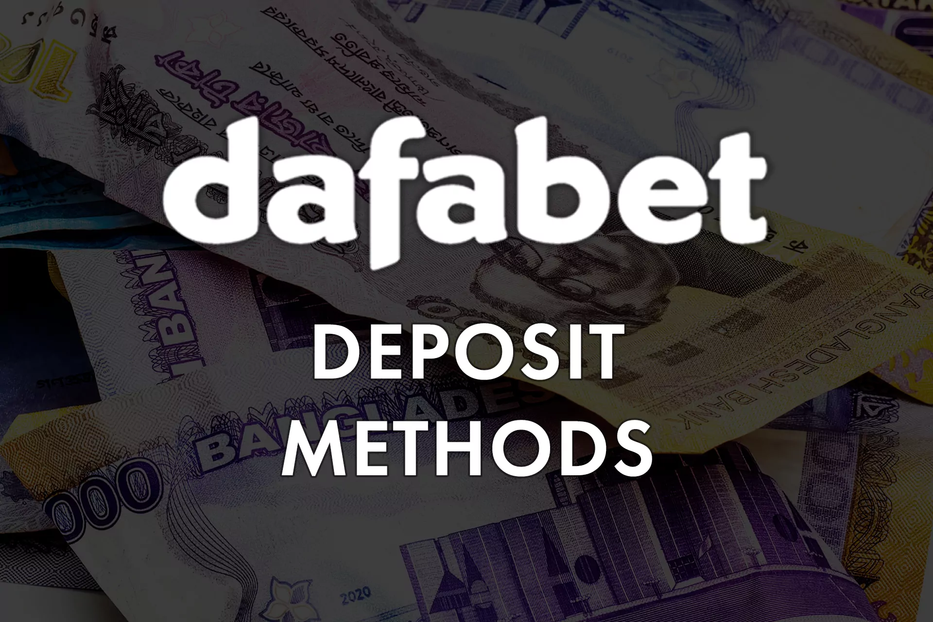The bookmaker of Dafabet uses the most popular worldwide payment methods like transferring from bank cards or e-wallets.