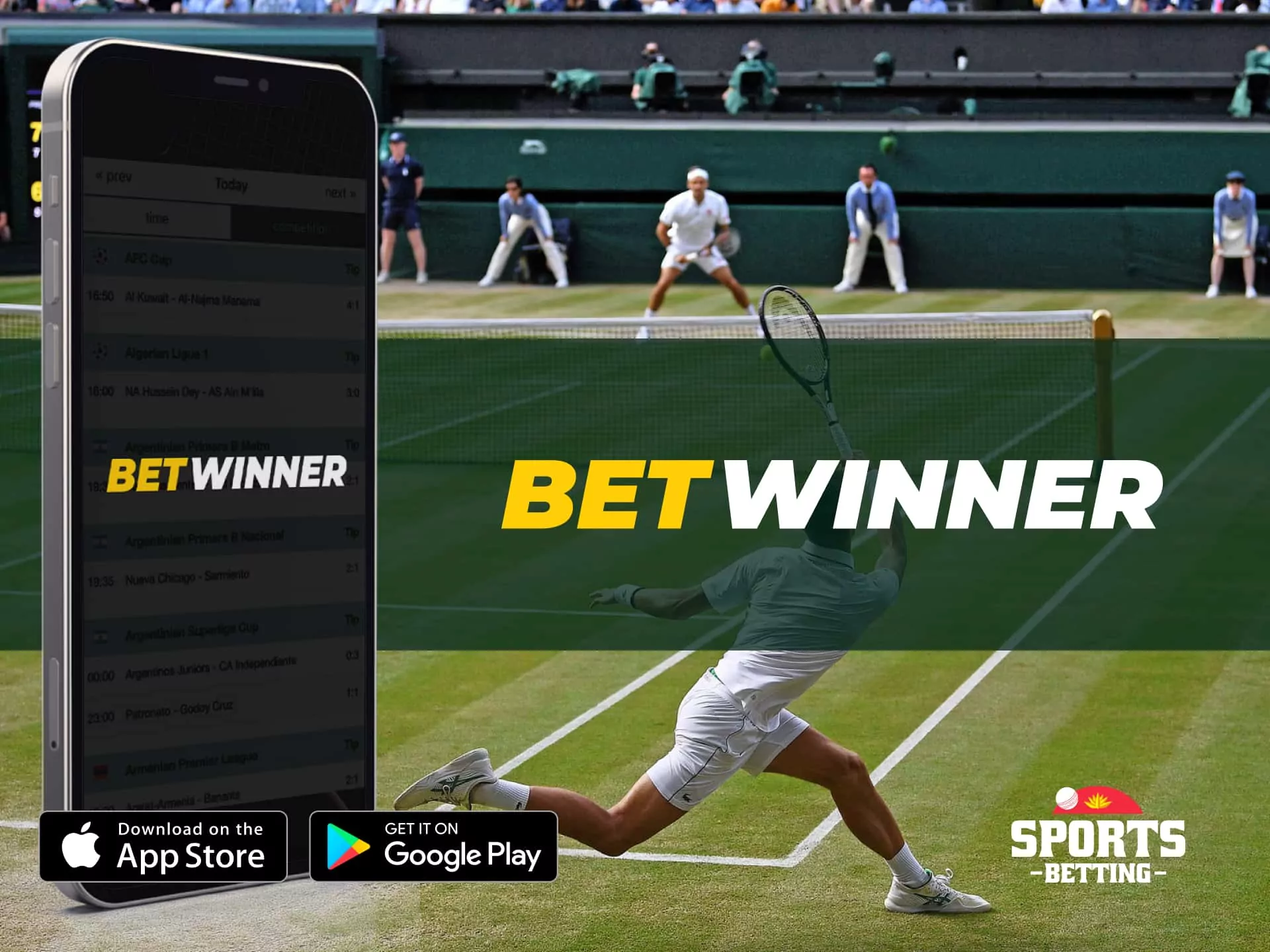 BetWinner tennis betting site which is authoritatively licensed and regulated.