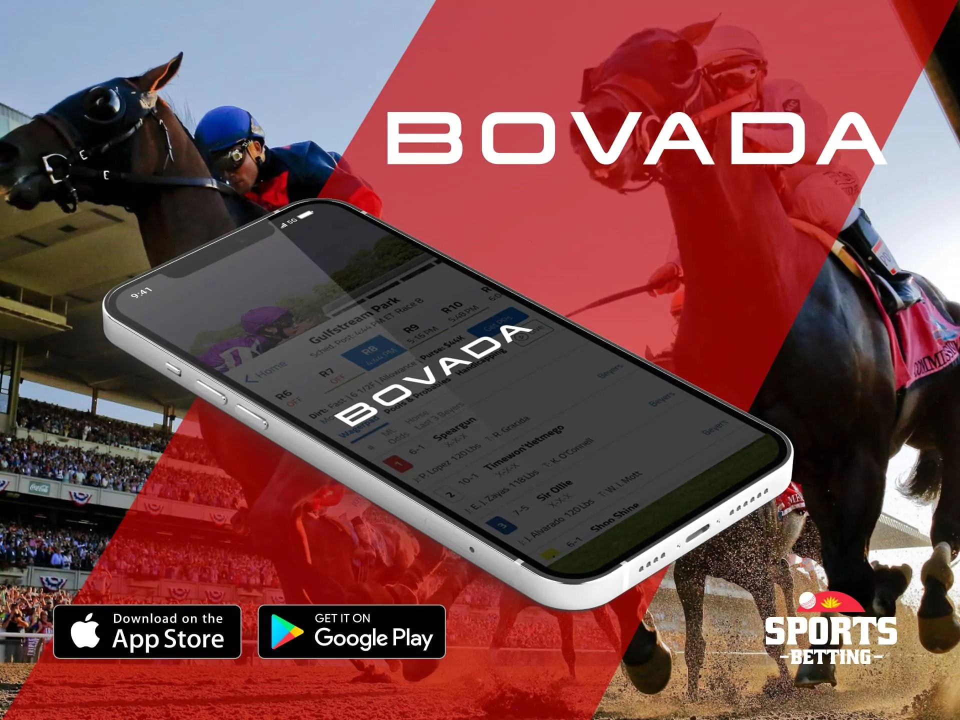 Bovada horse racing betting site with great welcome bonus.