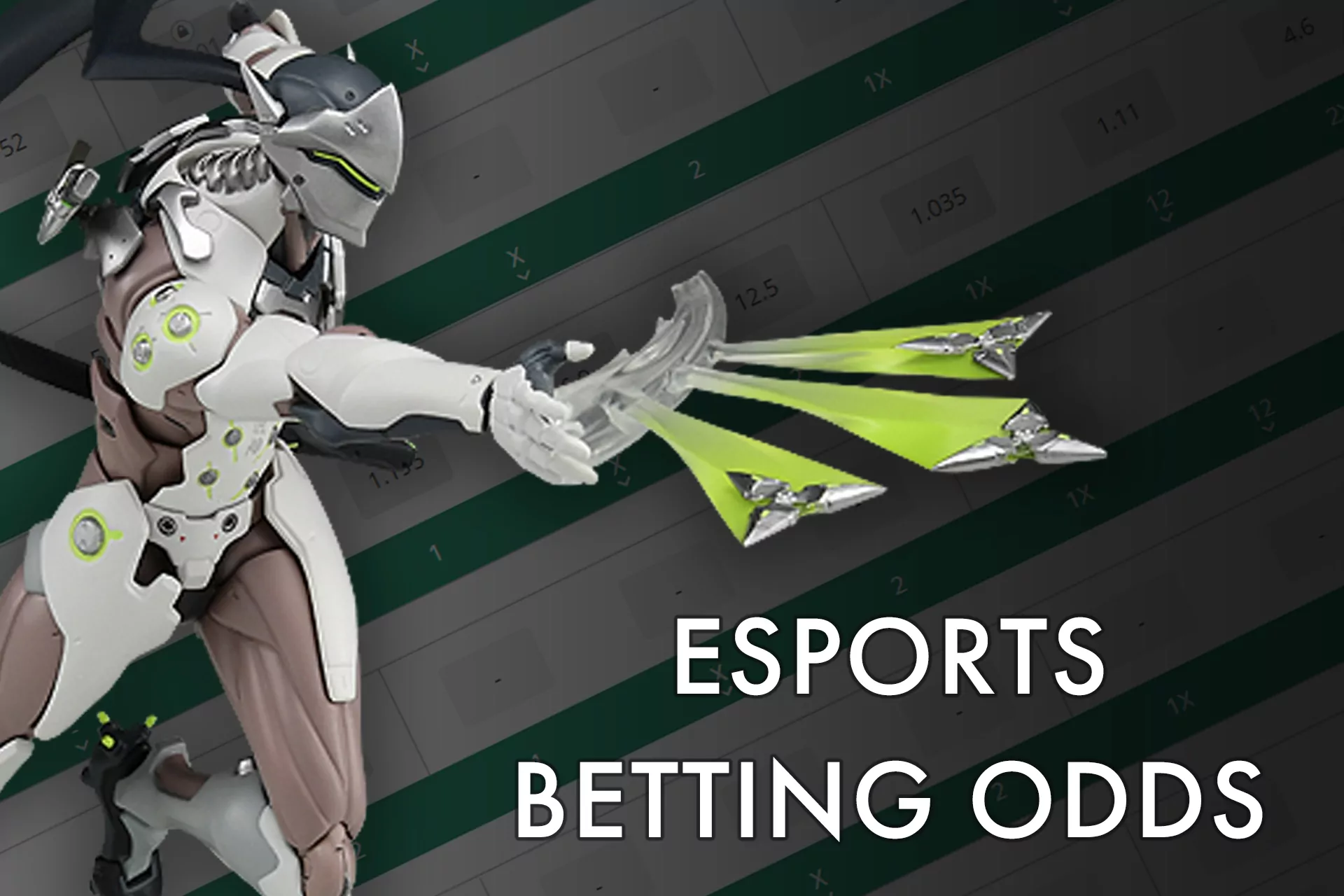 E-sports odds are dependent on the rating of a team.