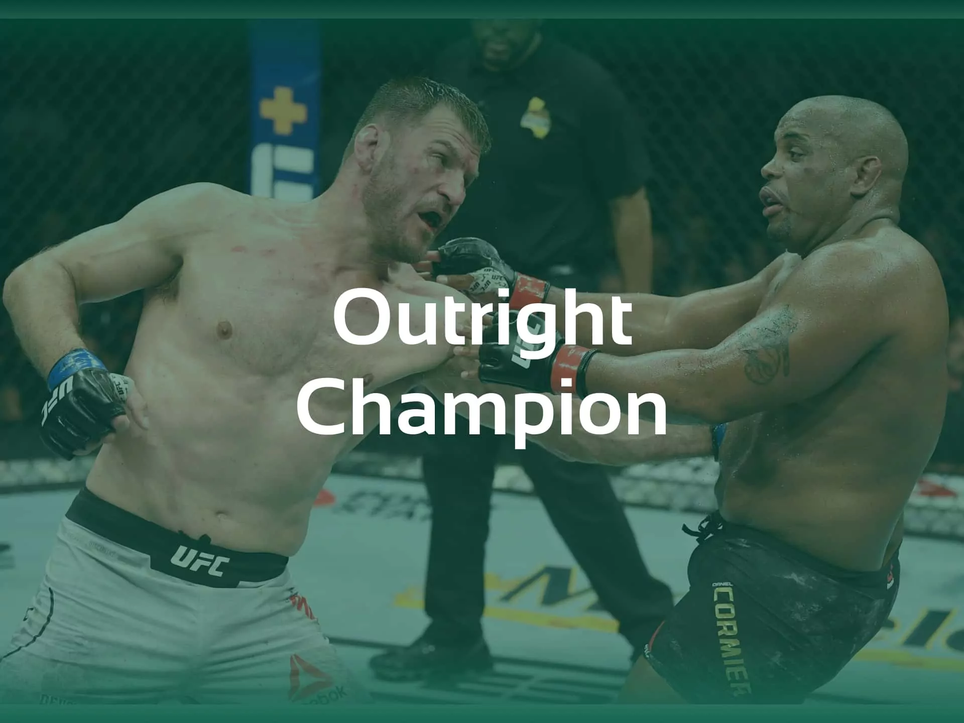 Outright Champion bet type on UFC betting sites.