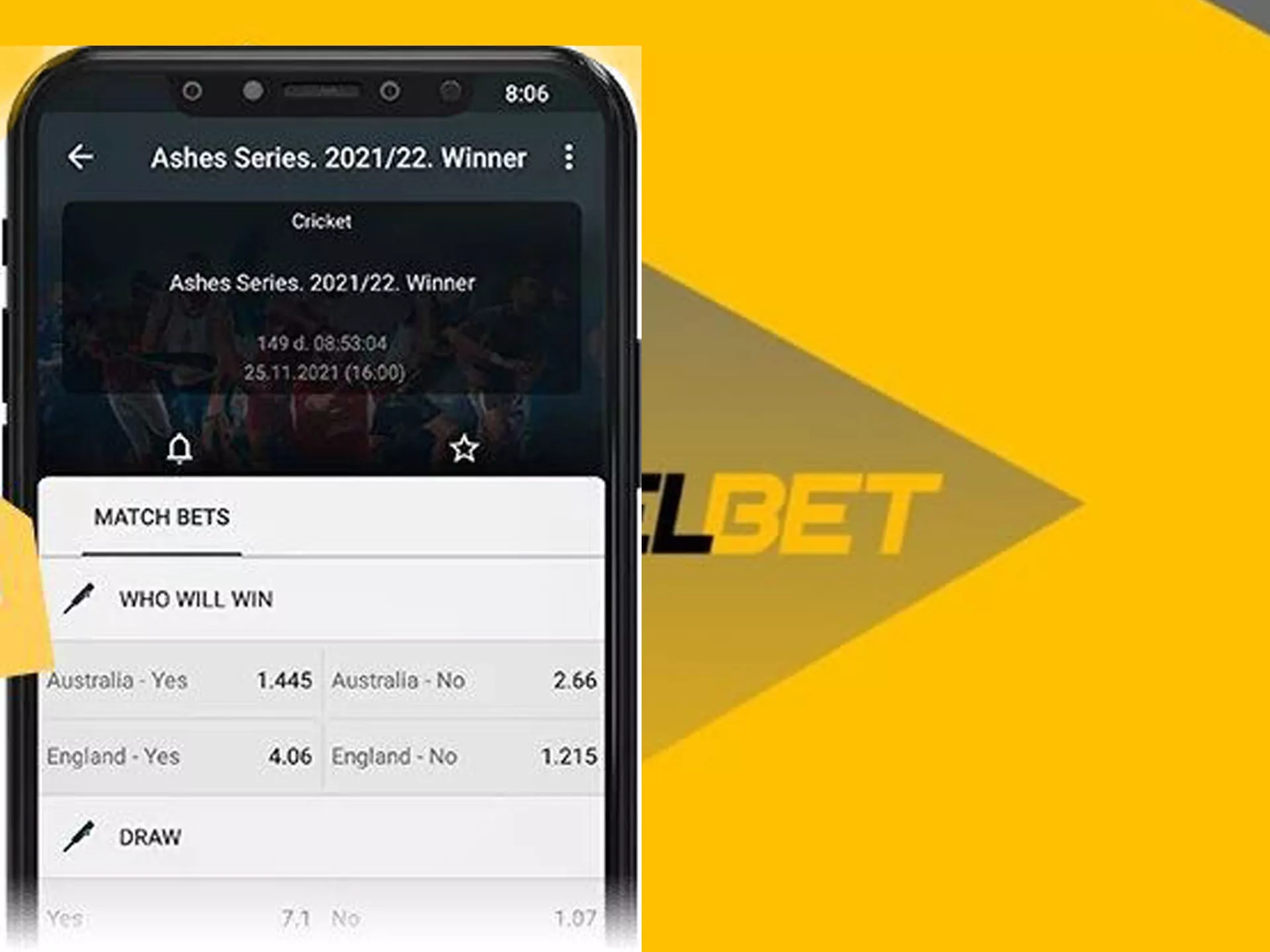 Step by step instruction on how to place a bet with melbet App.