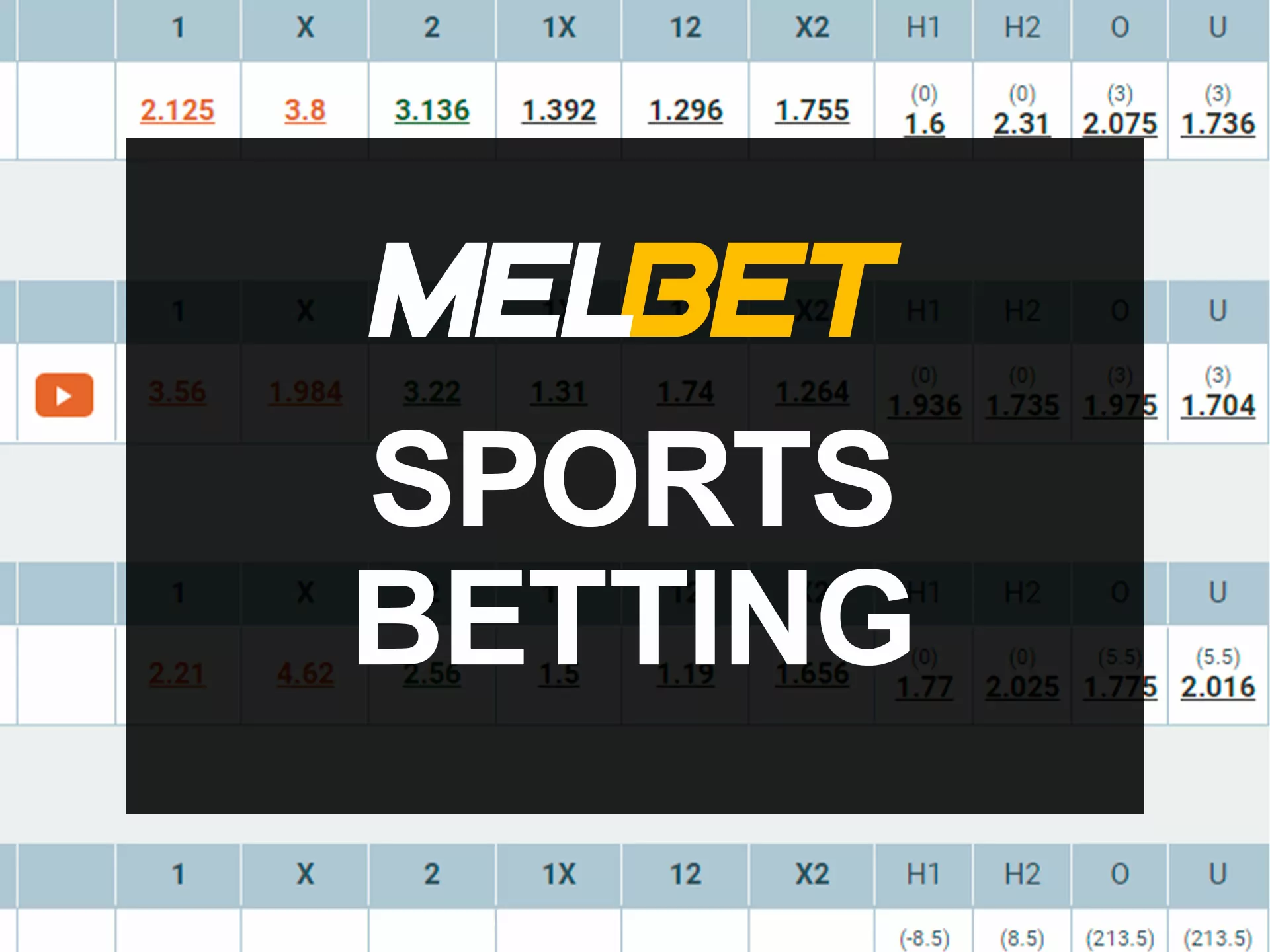 Place bets on sports with profitable odds.