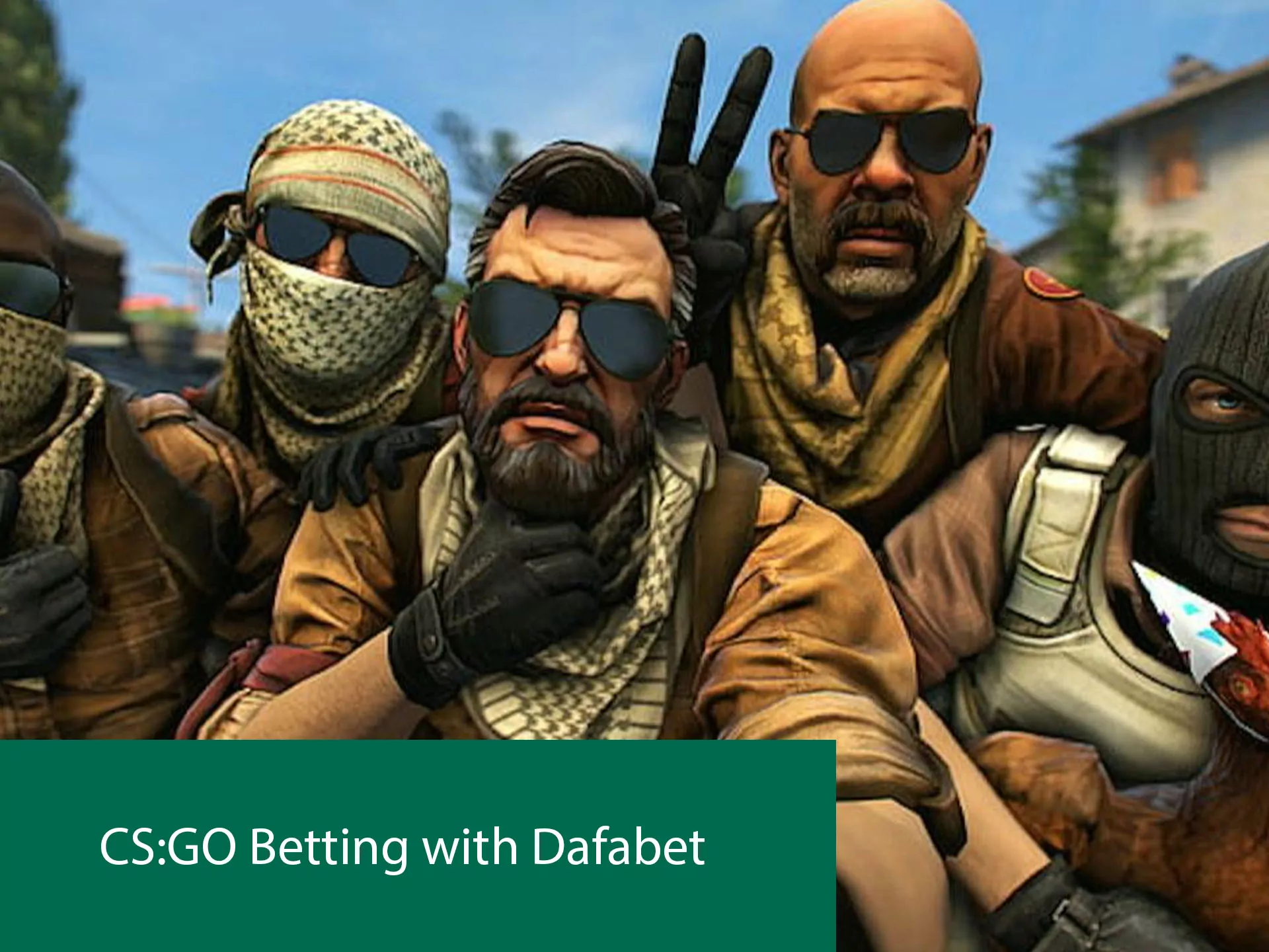 The selection of CS GO events are wide at Dafabet.