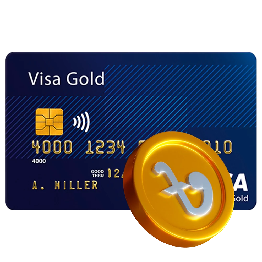 You can make payments with your Visa cards.