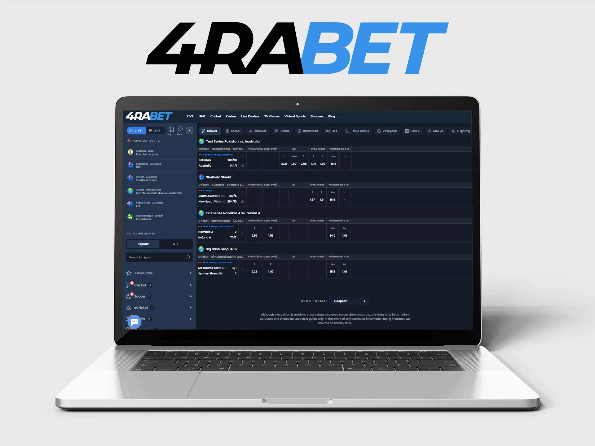 4rabet is a great online betting site for Bangladeshi players.