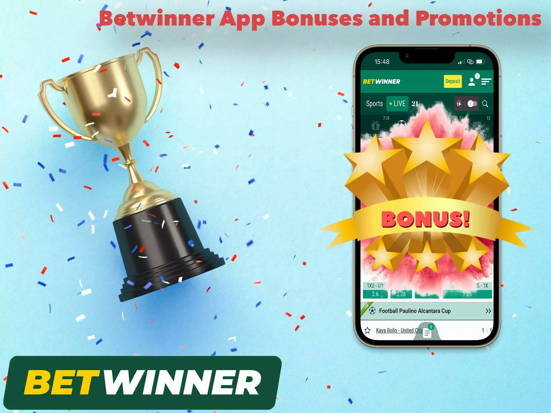 Recently, most bookmakers provide customers with a variety of promotions and bonuses, Betwinner is not exception.