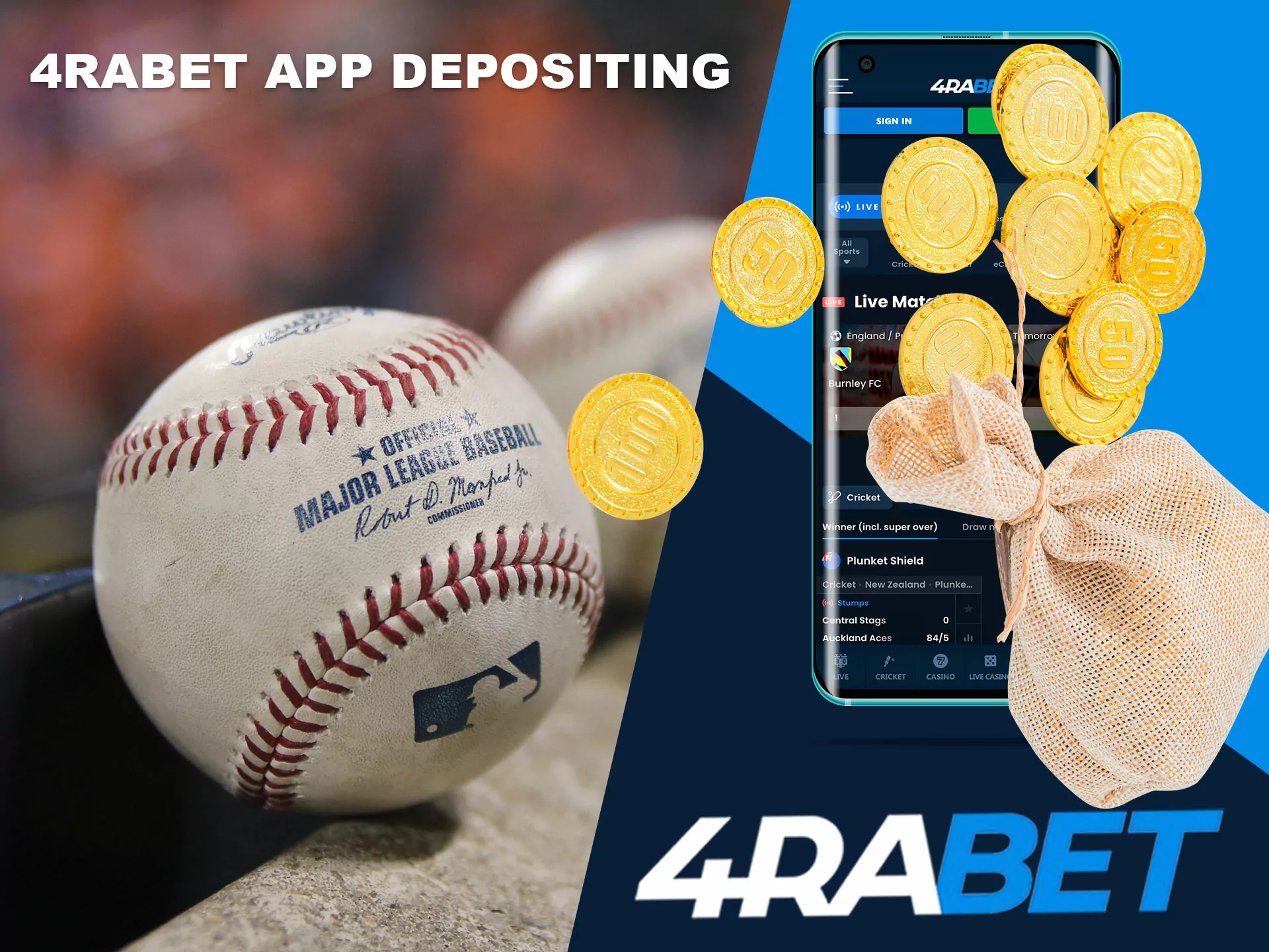 Without replenishing your 4rabet account, you will not be able to place bets, play in the casino, carefully read our instruction.