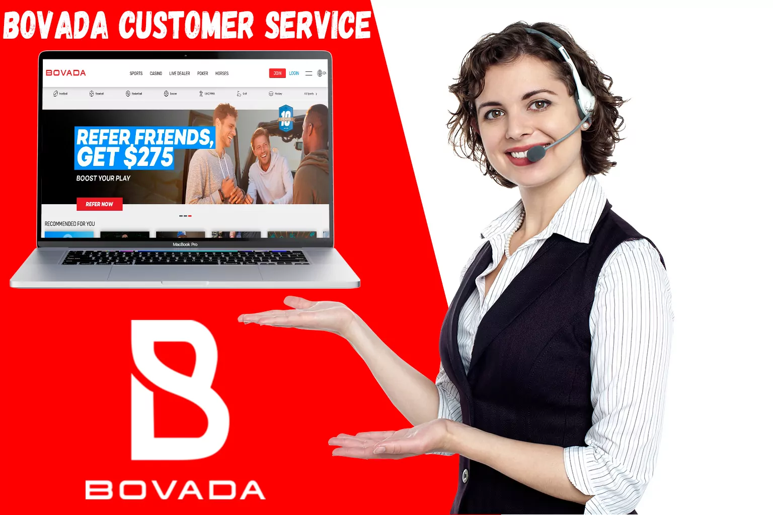 Bovad's support will be helpful for those who have problems using betting services.
