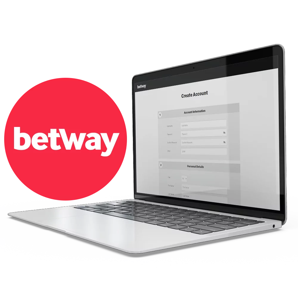 Betway registration and account verification.