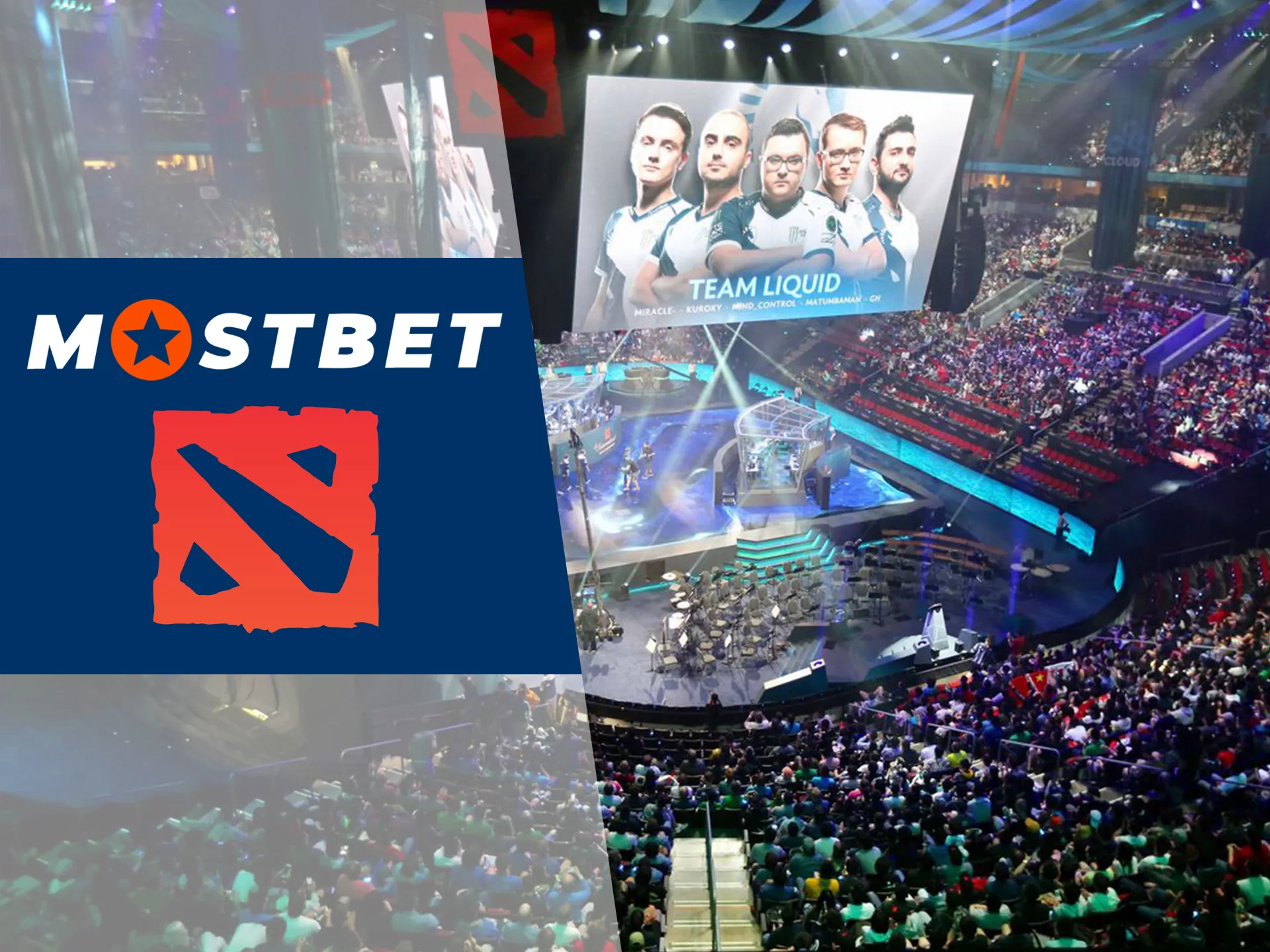 Dota 2 is a great cybersport discipline for betting at Mostbet.