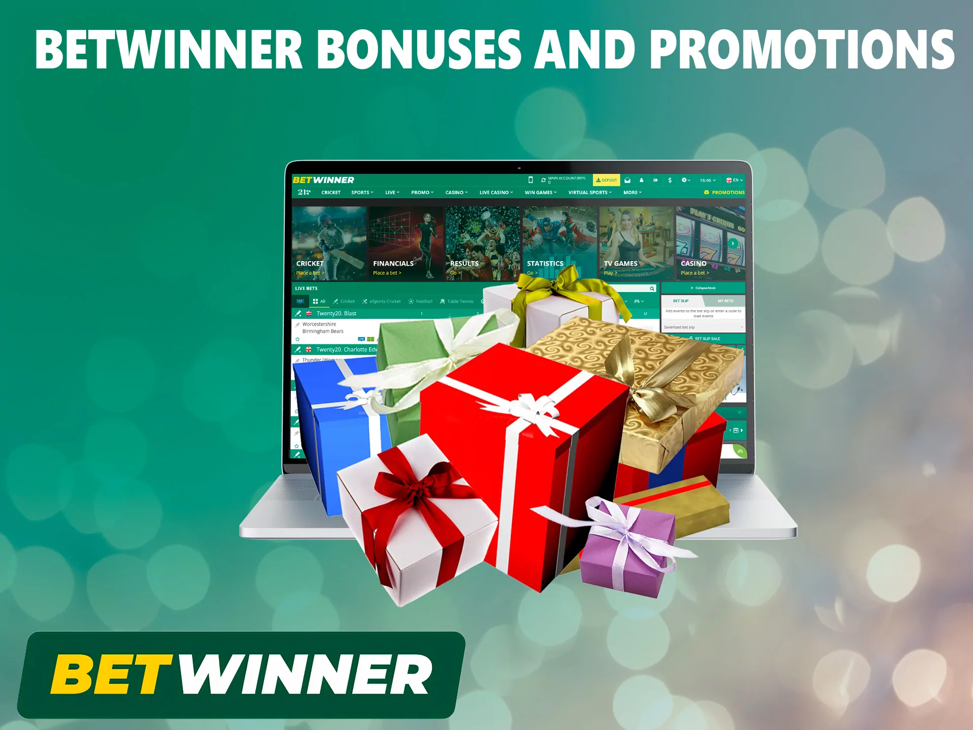 Betwinner loves its users and gives various bonuses that will appeal to everyone.