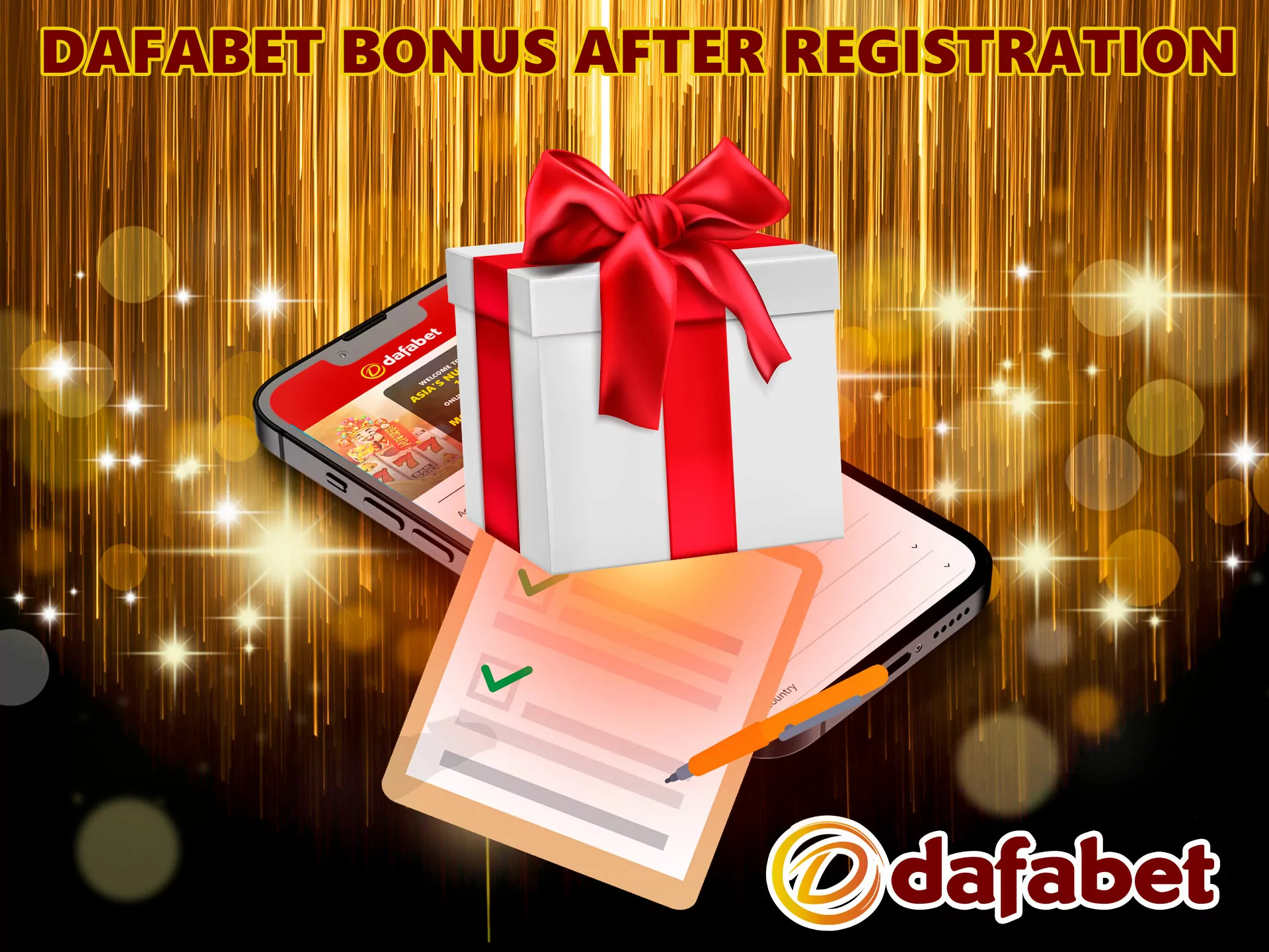 By registering, you will be pleasantly surprised, a bonus will be waiting at the first replenishment.