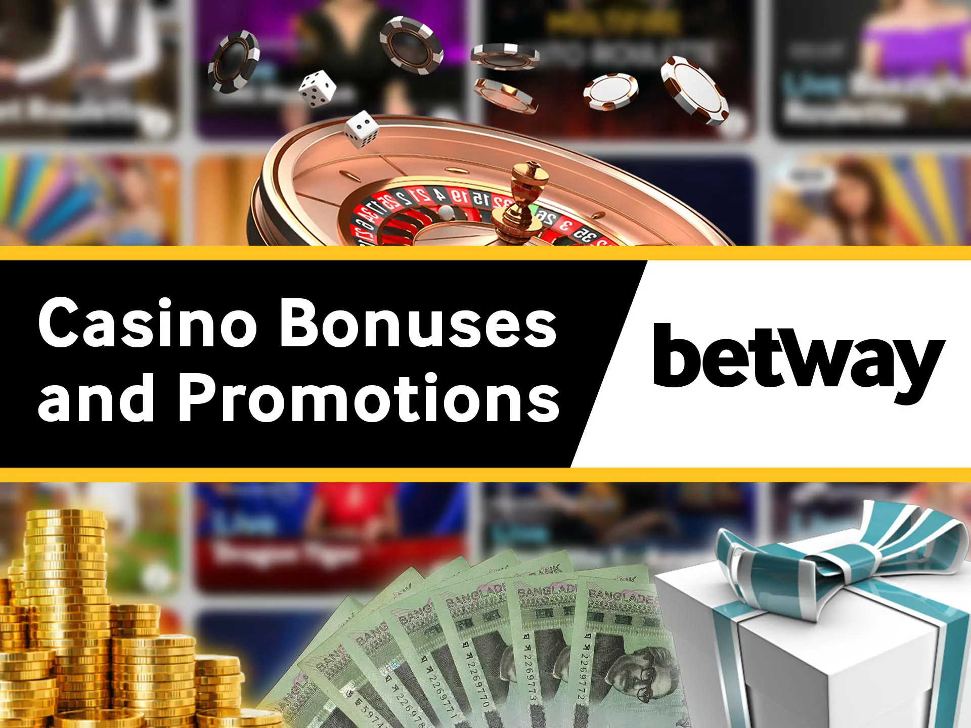 Don't forget to check for new promotions at Betway.