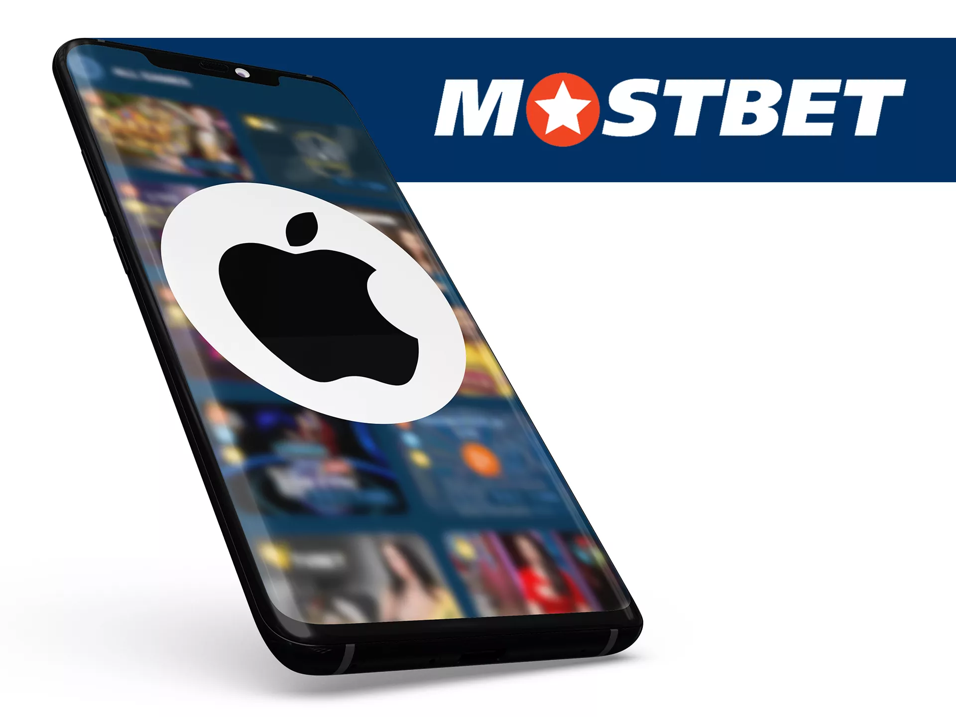 Download Mostbet app on your ios device.