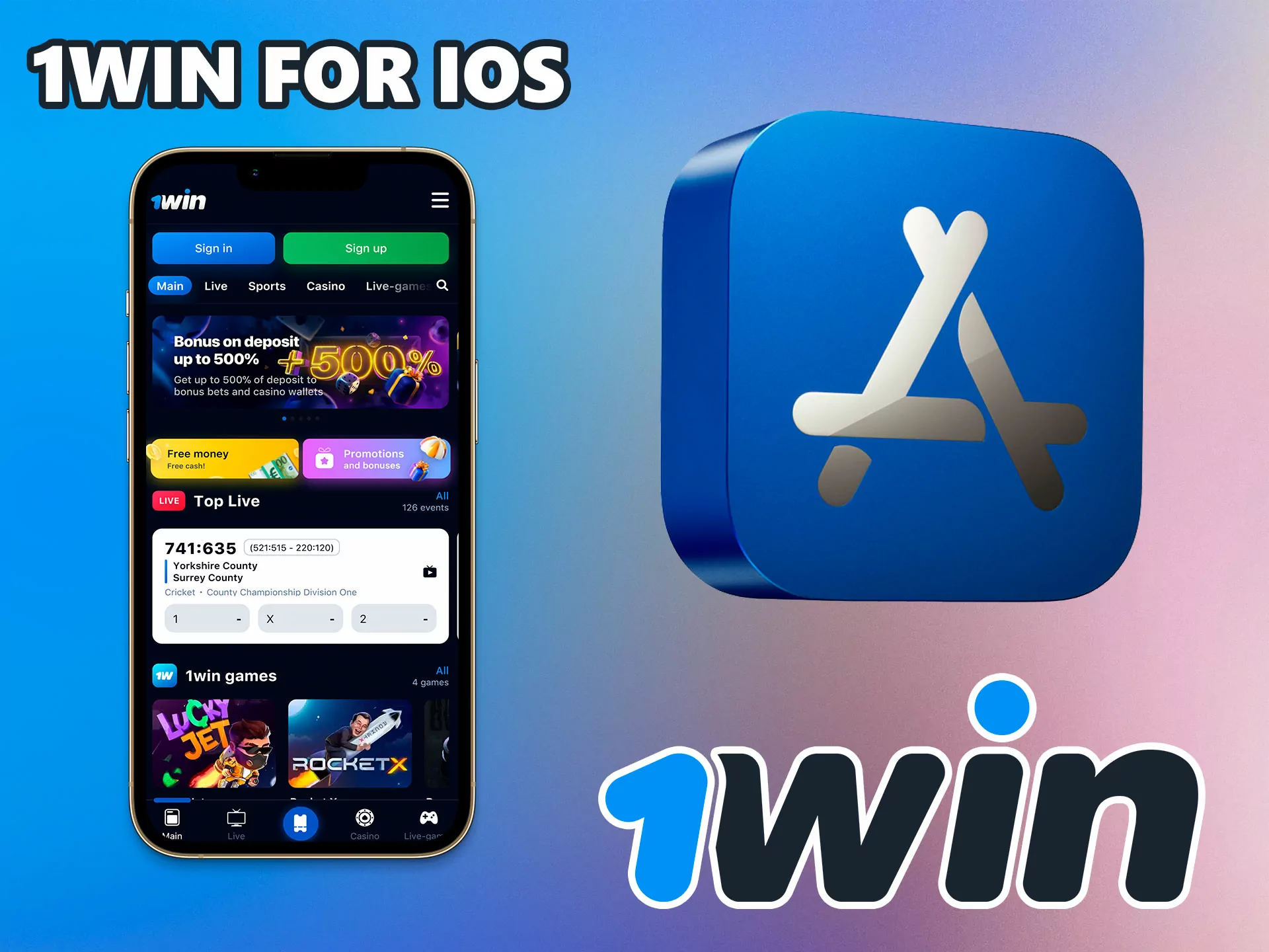 1Win app customers will be given the opportunity to take advantage of a special bonus.