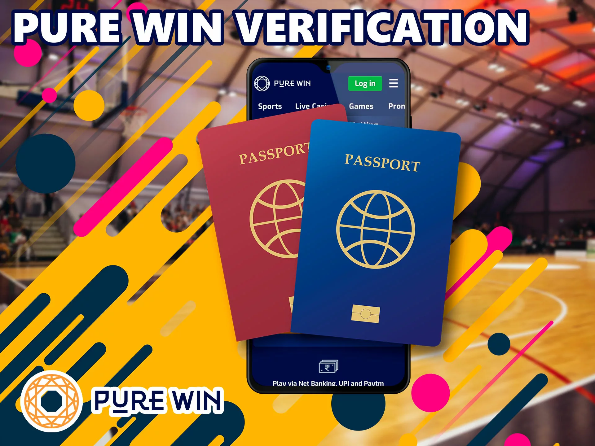 Go through this simple standard operation to be able to withdraw money from Pure Win.