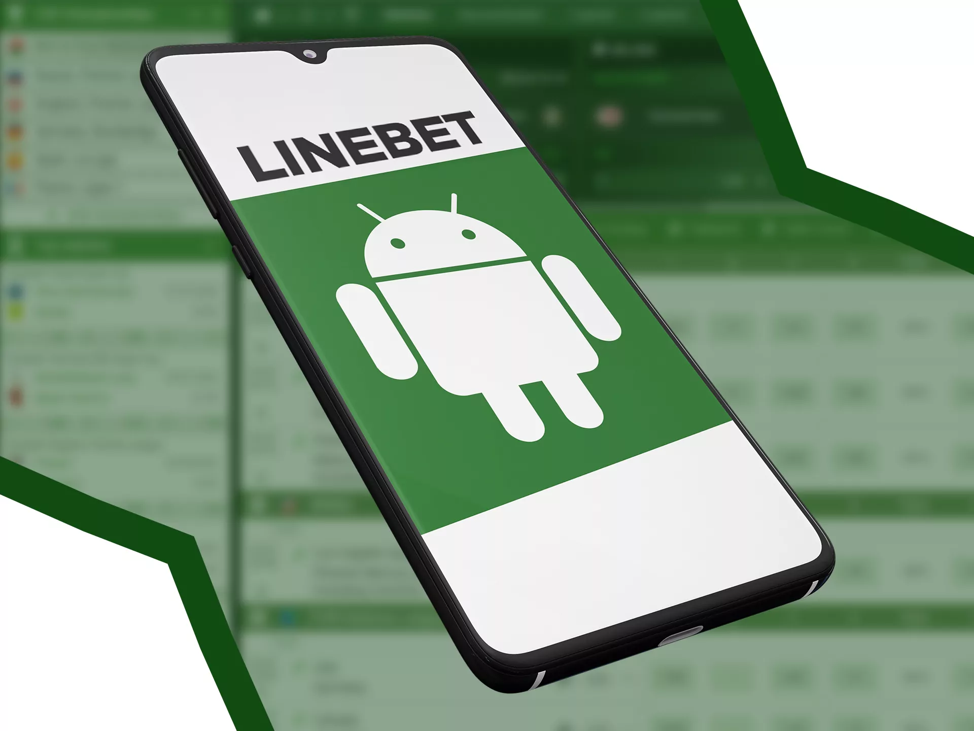 Bet on your favourite sport with Linebet for android.