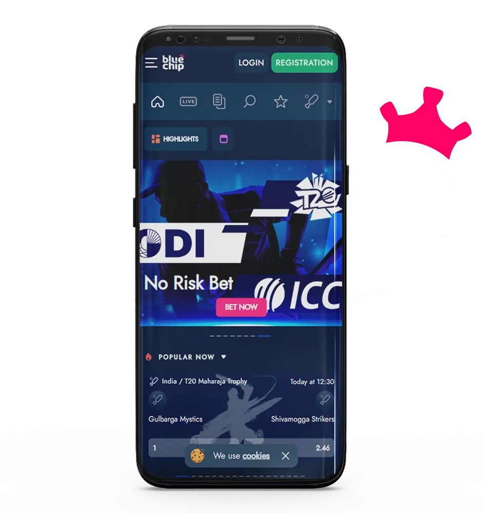 Bluechip app for Android and iOS in Bangladesh.