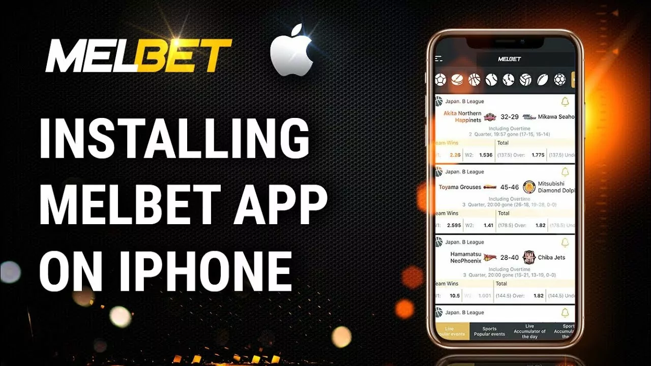 You can install the Mellbet mobile app on iOS right now