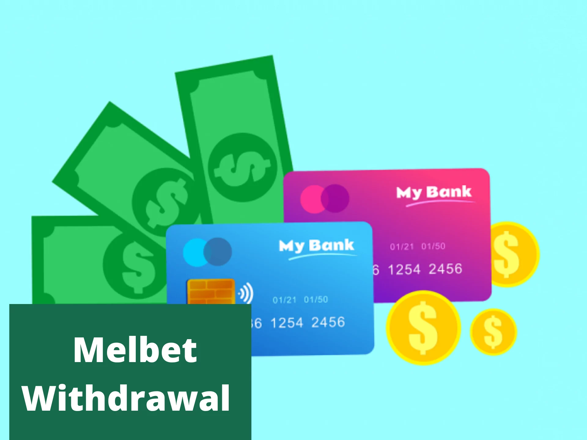 Melbet withdrawal step-by-step instruction.