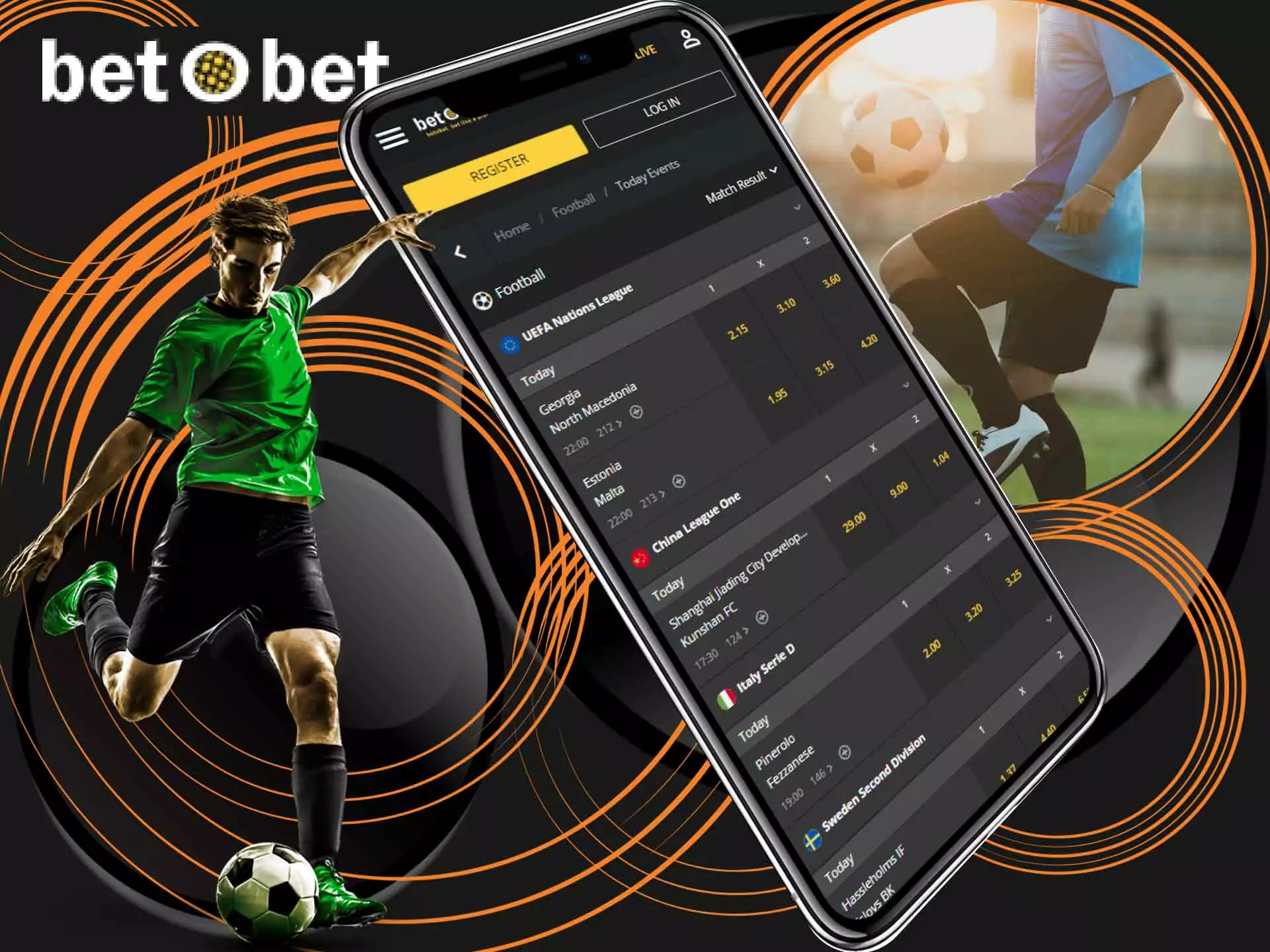 There are various football leagues on the BetOBet sportsbook.