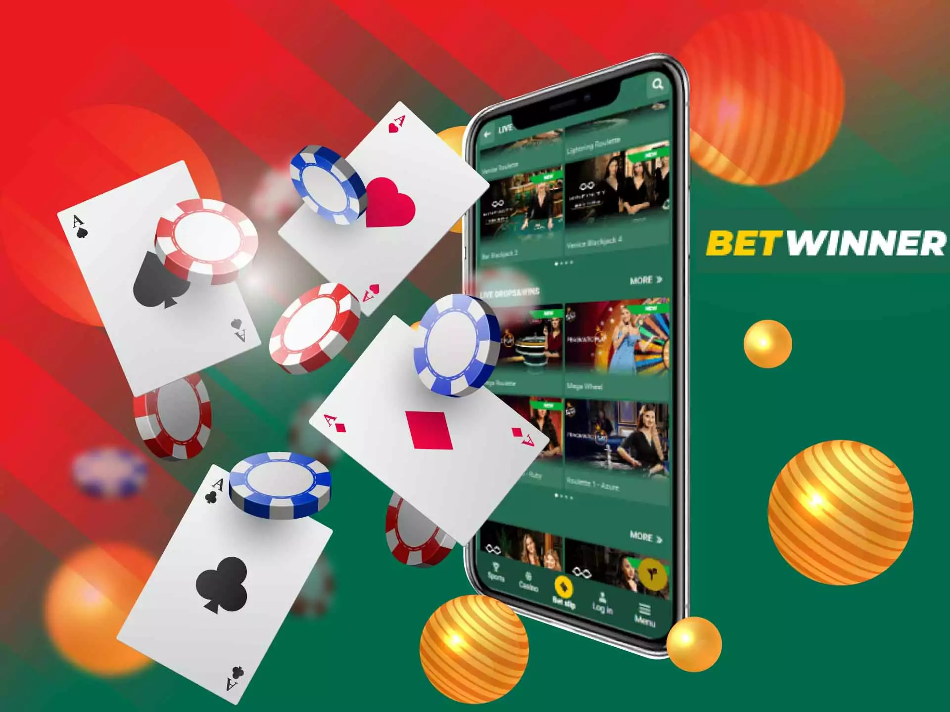 There are different types of poker in the Betwinner casino.