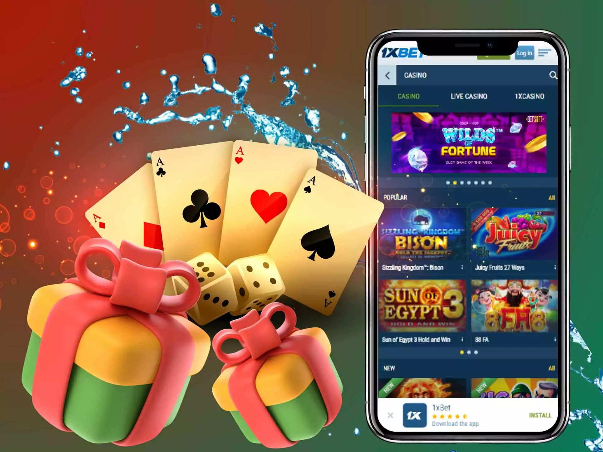 You can get up to 140,000 BDT for casino after the first deposit.