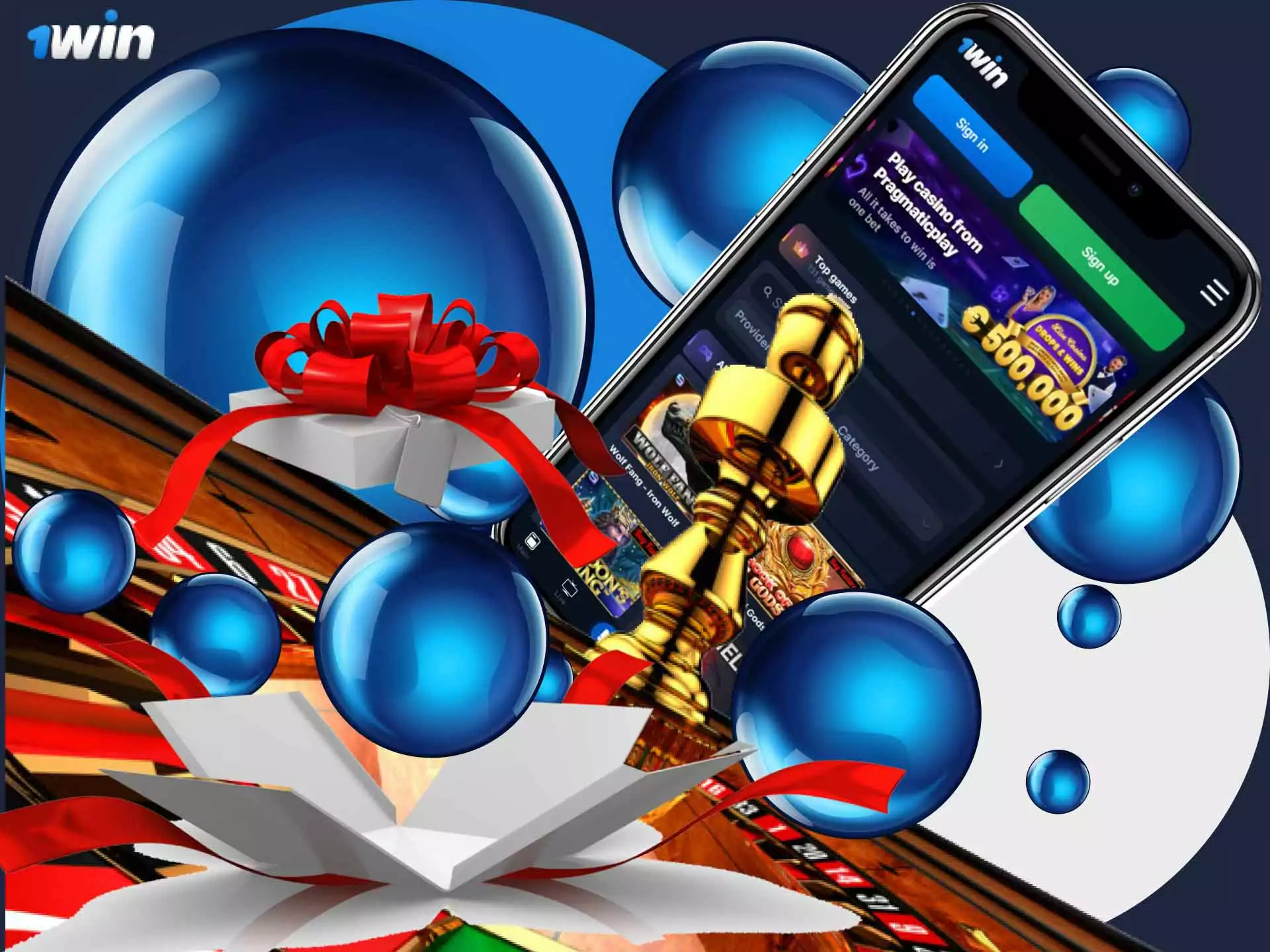 You can get up to 130,000 BDT as a welcome bonus for casino games in the 1win mobile app.