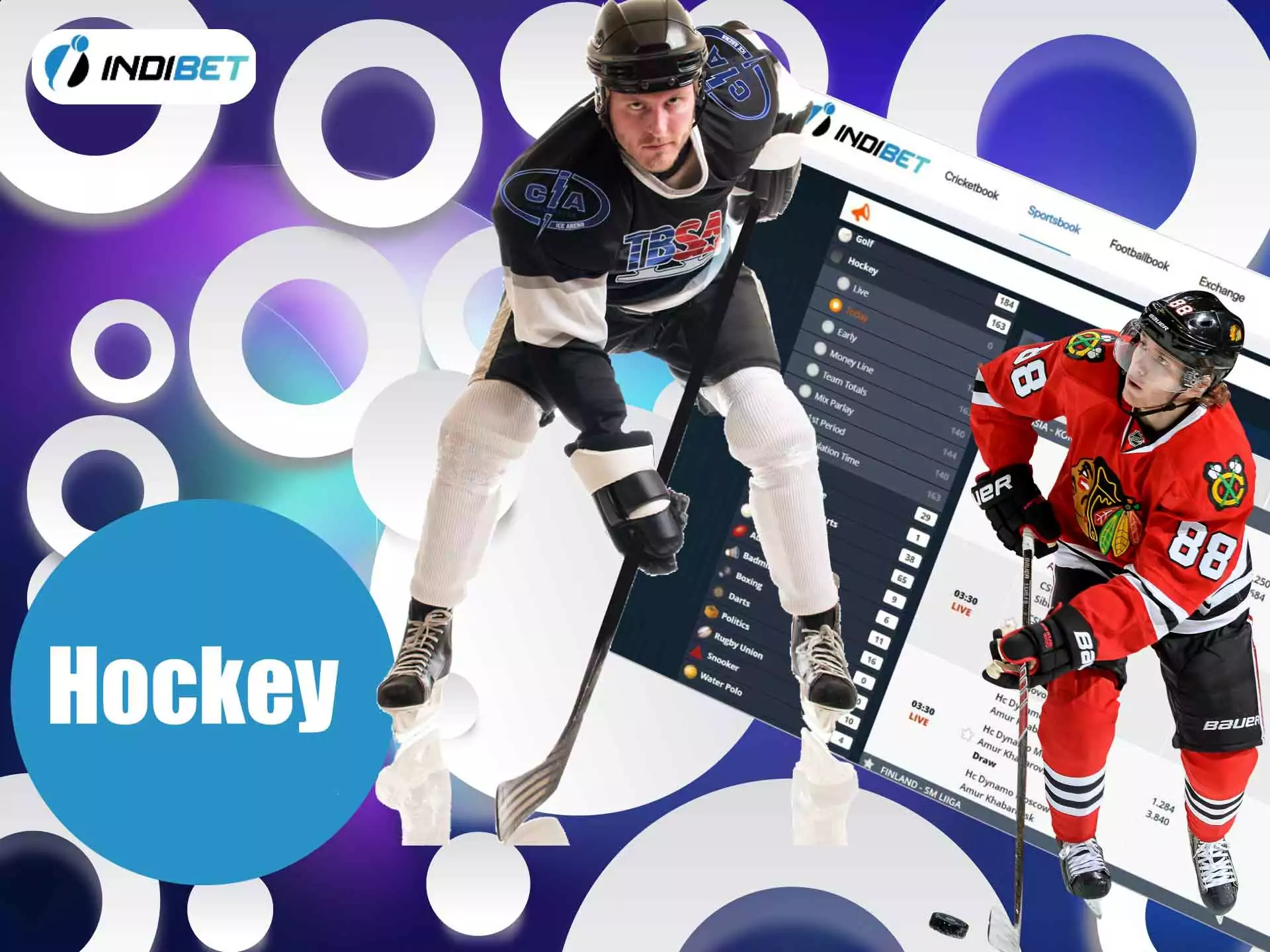 Choose your favorite hockey team and bet on it.
