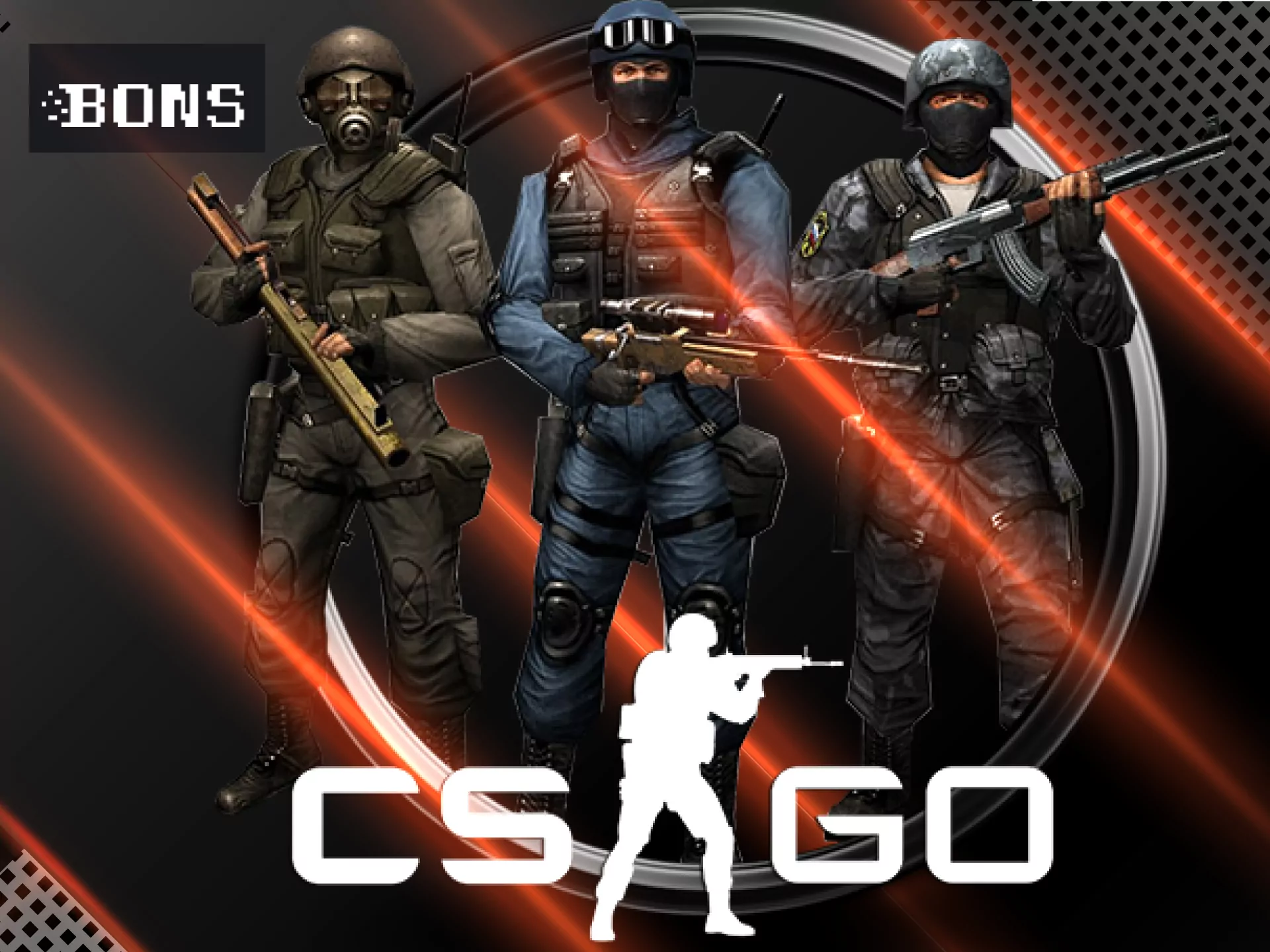 The CS:GO lovers can bet on this game at Bons.