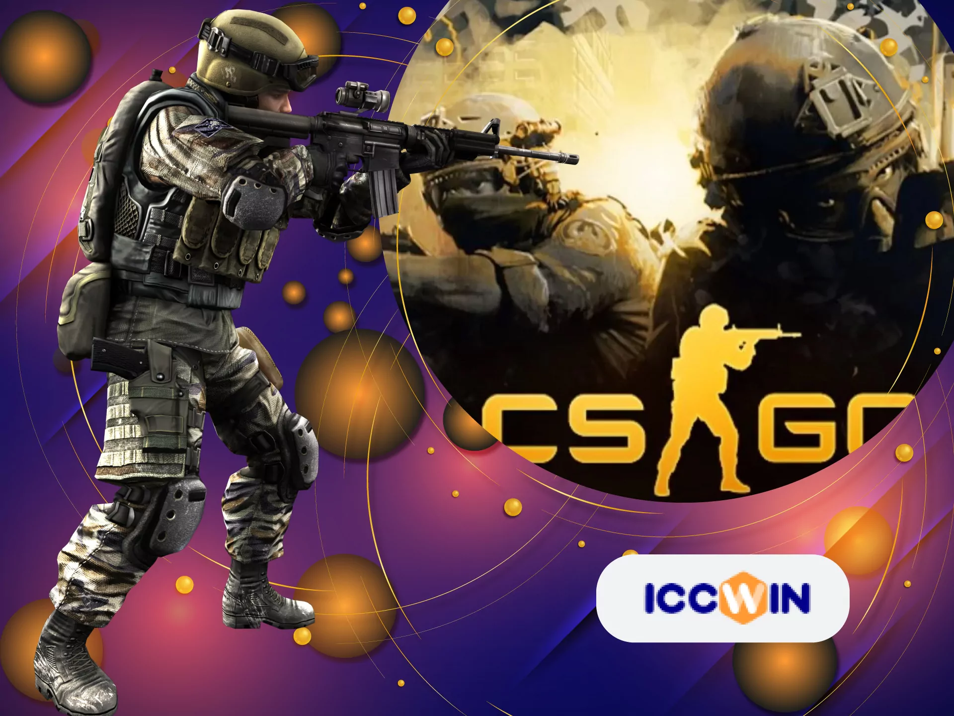 CS:GO is also there to bet on at ICCWIN.