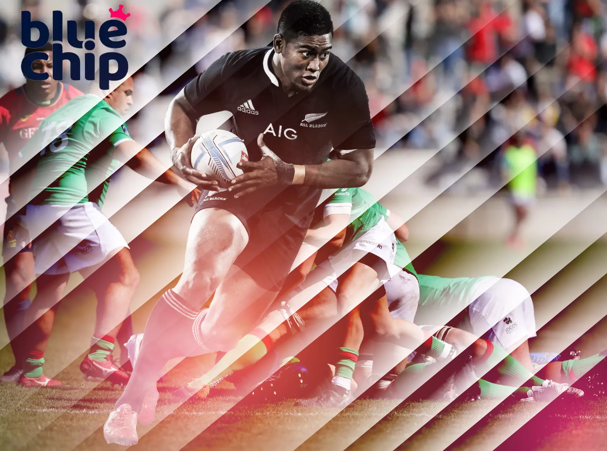 Bet on rugby championships on the Bluechip website.