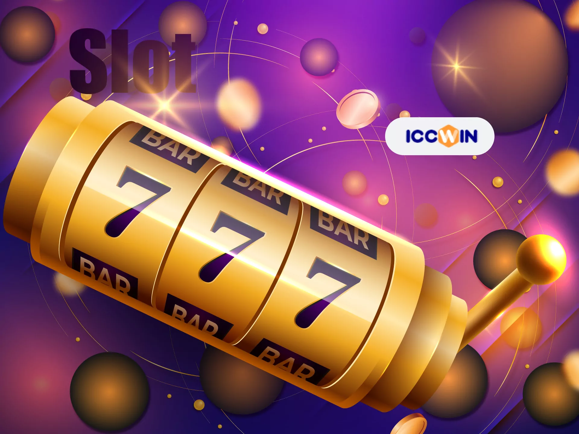 ICCWIN presents various slots with different topics for its players.