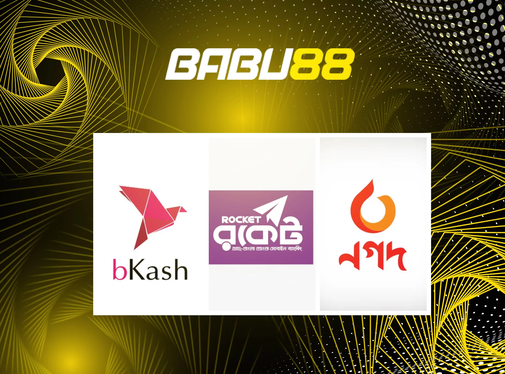 There are many various payment methods at Babu88.